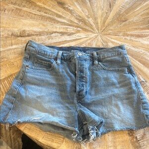 Old Navy Blue Jean Shorts with Distressed Hem